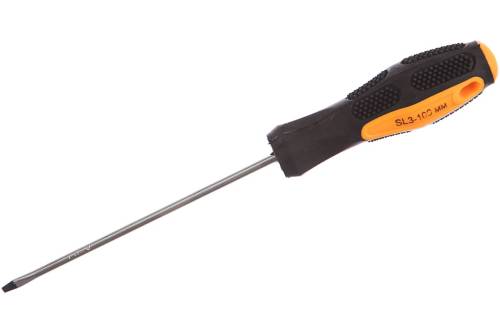 Отвёртка шлицевая SL3, 100 мм Вихрь Отвёртка шлицевая SL3, 100 мм Вихрь