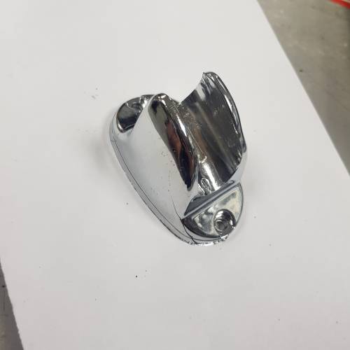 Кронштейн для душа пластиковый "S", хром, Simple