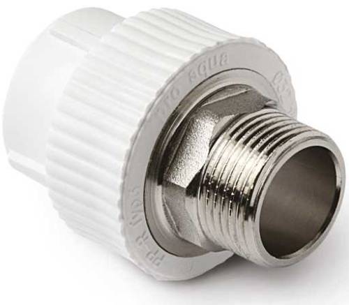 Муфта комб.  НАР. рез., 40*1 1/2", под ключ  ПП