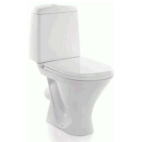 унитаз-компакт Аттика стандарт (арм.1-режим. Уклад/ИнкоЭр, сиденье полипроп., крепление)SANITA (ЖЦ)