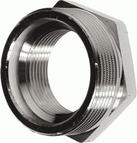 Футорка 1 1/4" х 2" ник., латунь. Valtec