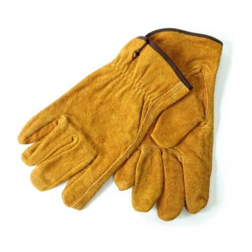 Перчатки спилковые желтые, S.Gloves, Jaipur (Джайпур)