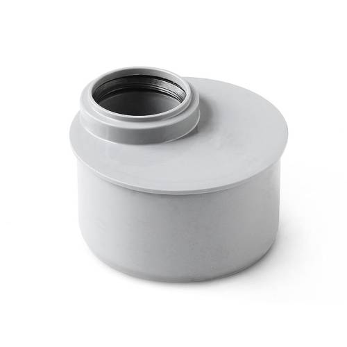 ПЕРЕХОД (Редукция) 110 - 50 мм эксцентрик короткий ПВХ PRO AQUA