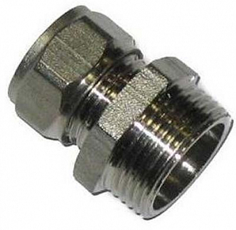 Патрубок цанговый 26 x 3/4 нр, МП