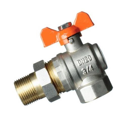 Кран американка 3/4' г-ш  бант  УГЛОВОЙ Terma-R 30534 Кран американка 3/4' г-ш  бант  УГЛОВОЙ Terma-R 30534