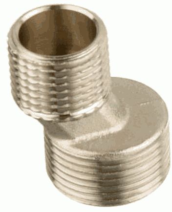 Эксцентрик 3/4" х 1/2" н/н L=39мм латунь никель MELODIA MKP20765WC (АРТ. 1-002) Эксцентрик 3/4" х 1/2" н/н L=39мм латунь никель MELODIA MKP20765WC (АРТ. 1-002)