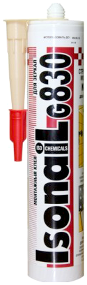 Клей монтажный Iso Chemicals Isonail G830 для зеркал (280 мл)