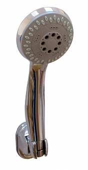 Лейка душевая NEW, 5 позиций, пластик, хром,1/2", Лейка душевая NEW, 5 позиций, пластик, хром,1/2",