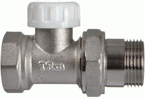 Клапан прямой 3/4" запорный для радиатора TeRma (33958)