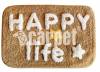 Универсальный хлопковый коврик HAPPY LIFE icarpet 40*60 капучино