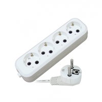 Удлинитель 4х2м с заземл. 10А IP20 У10-555 ПВС 3х0.75 UNIVersal 555-02