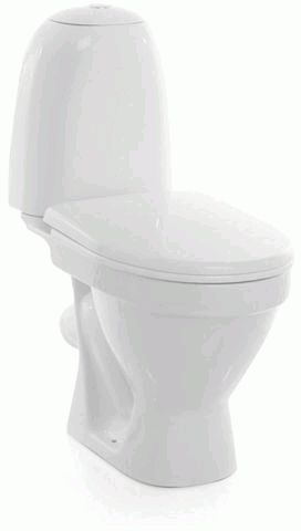 Унитаз-компакт Виктория стандарт, арматура 1-режим. Уклад/ИнкоЭр, сид.пп,крепл., SANITA АКЦИЯ (ЖЦ)