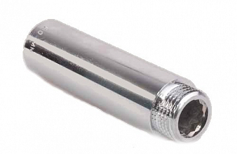 Удлинительная гайка 1/2" 60 мм, U-TEC хром латунь  Удлинительная гайка 1/2" 60 мм, U-TEC хром латунь