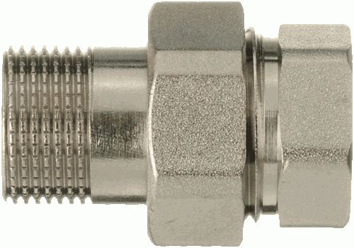 "Американка" сгон прямой разъемный, 3/4" г - ш,  лат., O-Ring TRm 06292 "Американка" сгон прямой разъемный, 3/4" г - ш,  лат., O-Ring TRm 06292