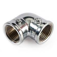 Уголок   3/4",  г-г.,  хром., лат., Уголок   3/4",  г-г.,  хром., лат.,