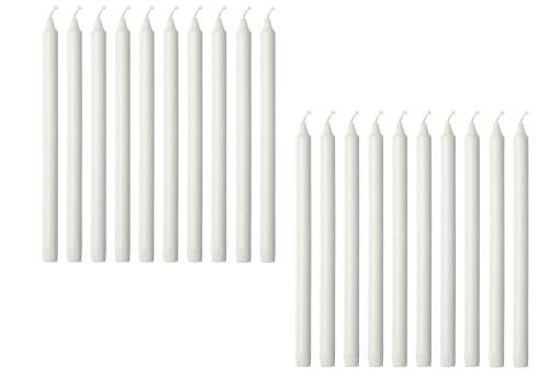 Свечи 3 штуки D25мм, высота 19 см