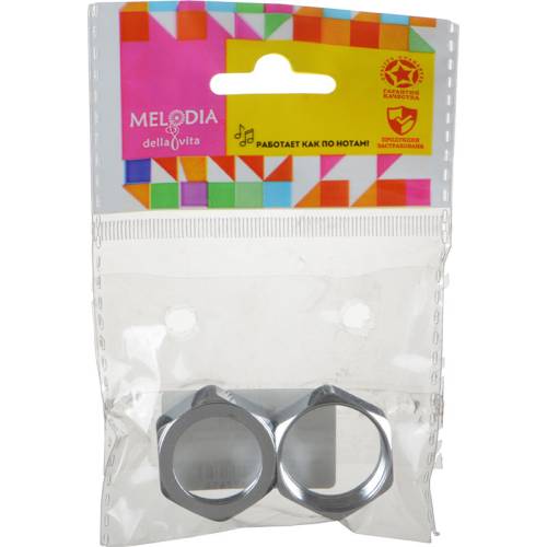 Гайка для крепления смесителя задняя (3/4" нерж.) MELODIA  MKP20746