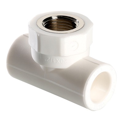 Тройник комб.  вн. рез., 50 х 1 1/2" х 50 мм, ПП