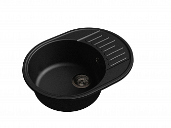 "GRANFEST-ECO" Мойка ECO, кварц, 620 мм х 480 мм, б/компл 40105 (ЖЦ)