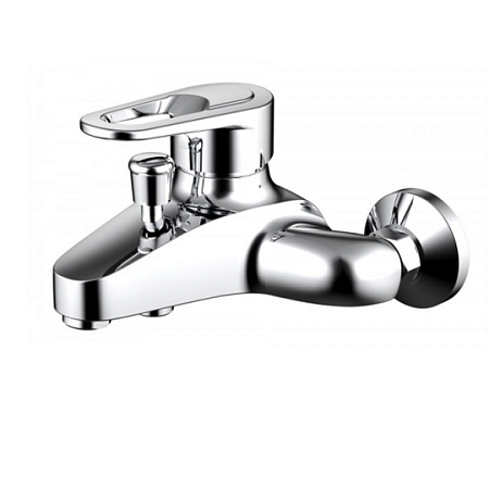 BRAVAT F6124182CP-01-RUS  LOOP cмеситель для ванны BRAVAT F6124182CP-01-RUS  LOOP cмеситель для ванны