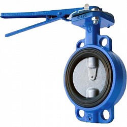 Затвор чуг.диск.чуг.EPDM 32ч1р DN100 PN16 межфл.ручной СЕМ