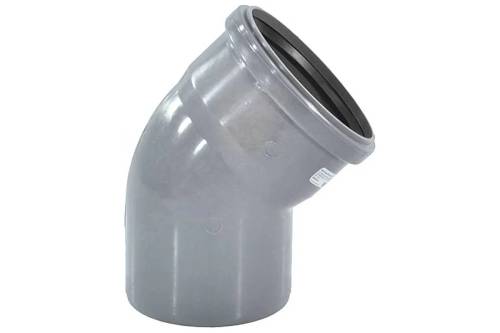 ОТВОД    50 мм , 45 град. ПВХ VALFEX ОТВОД    50 мм , 45 град. ПВХ VALFEX