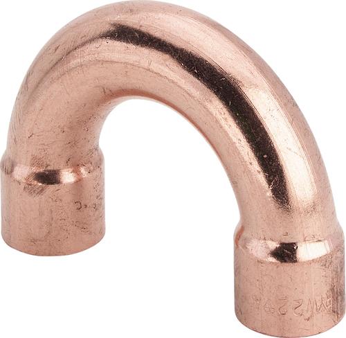 Медь. Отвод 180° (калач/колено) пайка 18 мм Viega