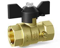 Кран шаровой 1/2" х 1/2" г-г для манометра, бант LD Pride 44.15.В-В.М.Б