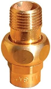 Медь. Сгон - пайка 22 * 3/4 нр конус Sanha 4341 G (ЖЦ)