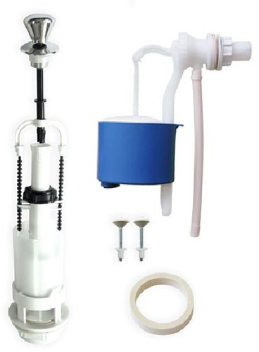 Арматура д/унит. 110.56.14.3 (66.56.14.3) Псков, 1/2", бок.подводка,тяга вверх металлизир.