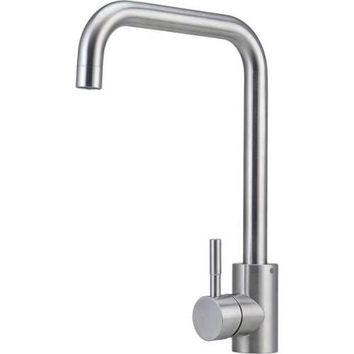 LEDEME L4998-4 Смеситель для кухни, керамический картридж 35мм, нержавейка