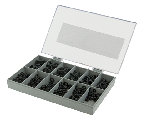 Набор сальников резина, 8-20,5 мм REMER