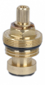 Кран-букса 1/2" резина, 8 х 24 шлица, под крест, укороченная