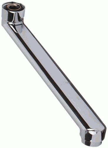 Излив плоский для ванны, L-образный, 25 см, Terma MKP20706/ MKP20706P  Излив плоский для ванны, L-образный, 25 см, Terma MKP20706/ MKP20706P