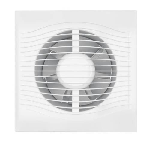 Вентилятор накладной SLIM D125 обр.клапан DICITI