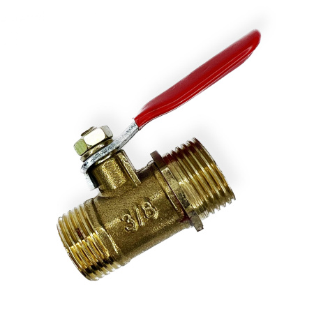 Краник шар. ARMA нар. резьба 3/8", латунь