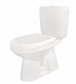 Унитаз-компакт САНТЕК АНИМО, верт. выпуск, В ПОЛ, ниж. подв., сиденье дюропласт, 24301 (ЖЦ)