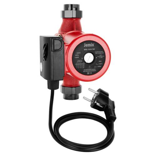 Насос циркуляционный JEMIX ЦН-25/8-180 (3 скорости, 235/200/135Вт., производ. 120/77/45 л/мин.)