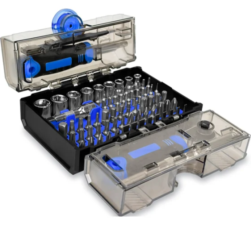 Набор бит 78 предметов, держатель, трещотка, переходник, адаптер, головки 0033-78 vertextools Набор бит 78 предметов, держатель, трещотка, переходник, адаптер, головки 0033-78 vertextools