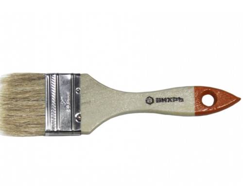 Кисть СТАНДАРТ 50 мм 2'' натуральная щетина Вихрь Кисть СТАНДАРТ 50 мм 2'' натуральная щетина Вихрь
