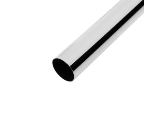 Труба ТУНДРА d=25 мм, 0.7 мм, L=3000 мм, цвет хром