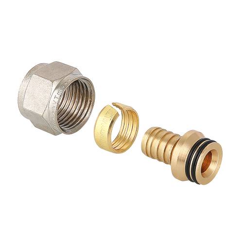 Соединитель коллекторный обжимной VALTEC, для полимерной PEX трубы 16 (2,2)
