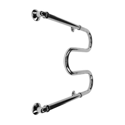 MELODIA Полотенцесушитель Simple М-образный 600 х 400мм 1" MTRSP6040