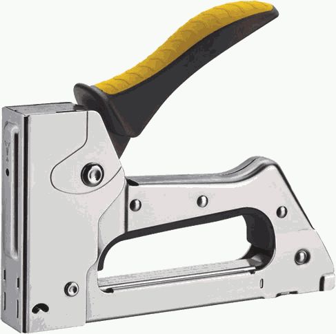 FIT Степлер металлический прорезиненный рычаг 6-10мм (32120) FIT Степлер металлический прорезиненный рычаг 6-10мм (32120)