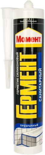 Момент Гермент герметик силиконовый Санитарный (280 мл) бесцветный