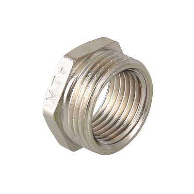 Футорка 1 1/2"х1 1/4", ник., латунь. Valtec Футорка 1 1/2"х1 1/4", ник., латунь. Valtec
