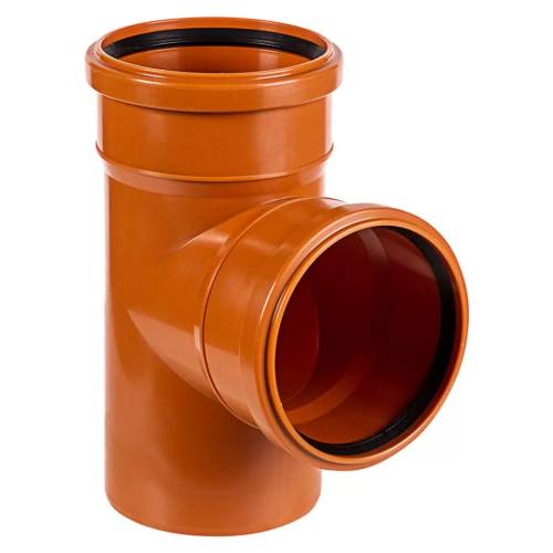 ТРОЙНИК  наруж.  110 - 110 мм - 87,5 град., ПВХ VALFEX