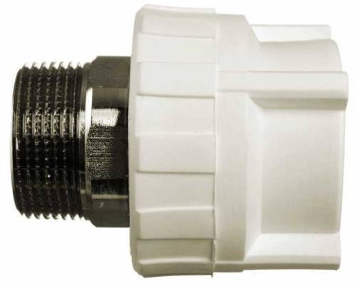 Муфта комб.  НАР. рез., 40*1 1/4", под ключ, КРОСС ПП