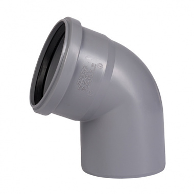 ОТВОД    40 мм , 67 град., ПВХ Ostendorf