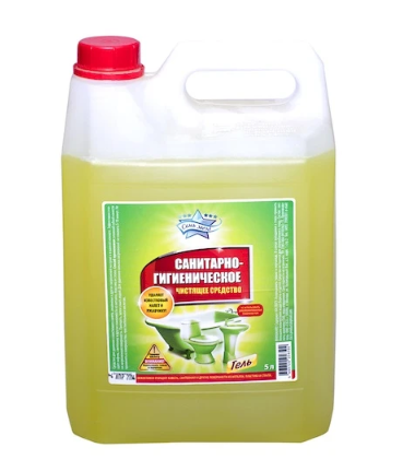 Семь Звёзд Санитарно-гигиеническое ср-во ГЕЛЬ 5л канистра *1/4 в коробке